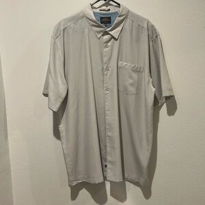 Quicksilver Waterman Button Down Shirt Size XXL